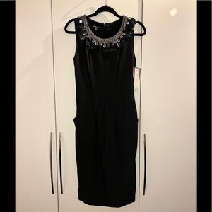 LAfayette HandEmbellished scoop neck dress